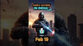 Thumbnail: Rainbow 6 Mobile India Early access Feb 19 🔥