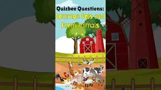 Thumbnail: Quizbee Questions: Common Pets and Farm Animals