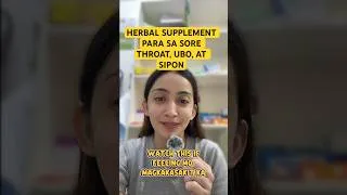 Thumbnail: Para sa sore throat, sipon at ubo. #healthtips #sorethroatrelief #herbalmedicine #herbal #fyp