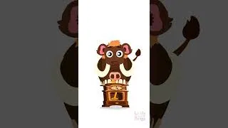 Thumbnail: Hickory Dickory Mammoth And Clock!🕰️ | Nursery Rhymes For Toddlers | Little Wave Songs - BabyCoco