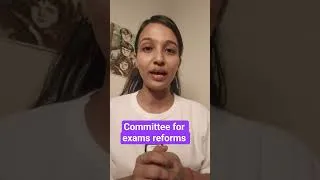 Thumbnail: Committee for exams reforms #cbse #cbseboard