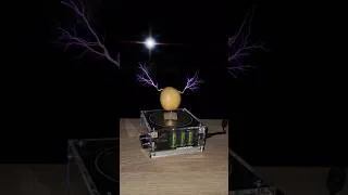 Thumbnail: DIY Science: electro potato 🥔 #experiment #teslacoil #shorts