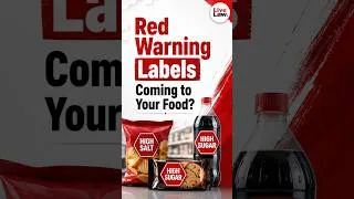 Thumbnail: Red Warning Labels Coming to Your Food?