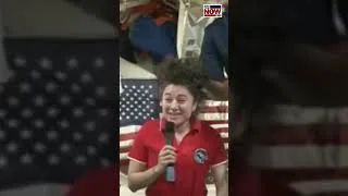 Thumbnail: NEW: President Trump calls International Space Station. #trump #news #president