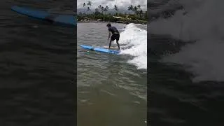 Thumbnail: EPIC Party Wave with Friends in Maui! 🤙🌴 #Shorts #wipeout #subscribe #surf #travel #maui #hawaii