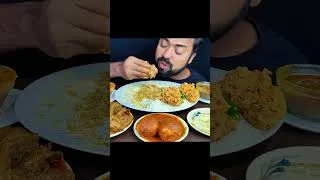 Thumbnail: Eating Spicy Duck Curry, Egg Curry, Rice and Salad | #Shorts #mukbang
