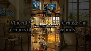 Thumbnail: 3 Hours in Van Gogh's Room 🌻 Day to Night ASMR #VanGogh #SleepMusic