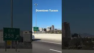 Thumbnail: Downtown Tucson as seen from I-10 #Shorts