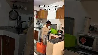 Thumbnail: Do you do daily, weekly or monthly restock for your groceries??! Watch a full version vlog #shopping