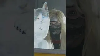 Thumbnail: Cute Diana meeting a cat in Pragmata #shorts #pragmata