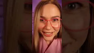 Thumbnail: ASMR Fast Eye Exam #shorts #asmreyeexam #liziasmr