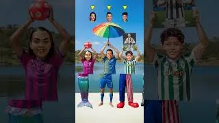 Thumbnail: Cristiano Ronaldo Family 🤩 | Match the Right Body! ❤️ 😛#shorts