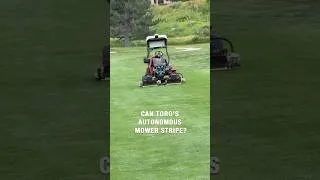 Thumbnail: Watch Toro's Autonomous Fairway Mower Create Perfect Stripes