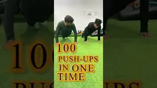 Thumbnail: 100 Pushups In One Time Challenge #shorts #llyodmanhas