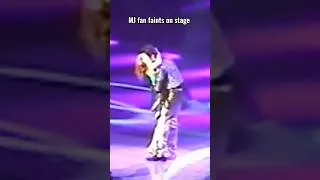 Thumbnail: MJ fan faints on stage (new rip)
