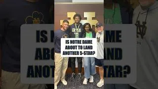 Thumbnail: Is Notre Dame about to land one of the best recruits in the country?? #goirish  #recruiting