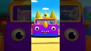 Thumbnail: Wheels on the Bus, Education Learning for Kids #nurseryrhymes #bus #shorts