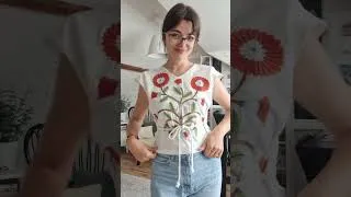 Thumbnail: The jiffy blouse everyone's been sewing, but made out of IKEA cushion covers ✂️