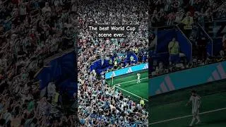 Thumbnail: The best World Cup scene ever... king Messi 👑 99% of Fans Cried Watching This... 🥺🏆 #Messi #WorldCup