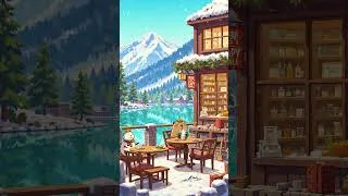 Thumbnail: Delicate Morning☕ Winter Lofi Chill by the Lakeside ❄️ Relax With My Capybara