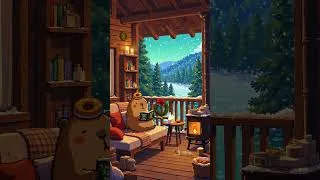 Thumbnail: Cappy the Cozy Capybara ☕ Winter Porch Ambience with Lofi Café for Study, Relax & Chill