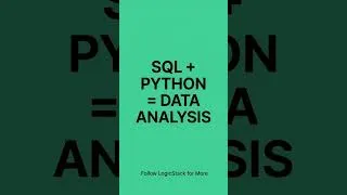 Thumbnail: SQL & PYTHON FOR DATA ANALYSIS |   #shorts  #dataanalysis #microsoft #dataanlysis
