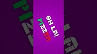 Thumbnail: OH LA Pizzza | Fictional Logo Animation #LogoDesign #FictionalBrand #PizzaLogo #Animation #Shorts