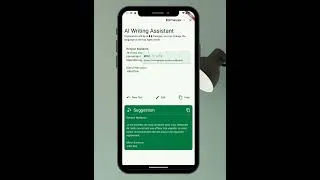 Thumbnail: #flutter #gemini #ai Flutter AI writing assistant app like Grammarly made with Gemini API