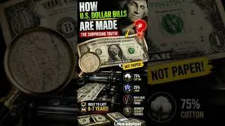 Thumbnail: Why U.S. Dollar Bills Aren't MadeofPaper#Lokeexplainer