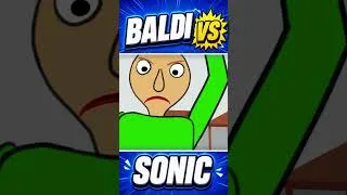 Thumbnail: Sonic vs Baldi… This Was a BAD Idea 😂