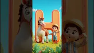 Thumbnail: 🐘 Letter H Adventure with Lolo the Elephant | ABC Learning for Kids #shorts