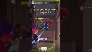 Thumbnail: pov you mastered psylocke #psylocke #marvelrivals #lolterm