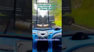 Thumbnail: South America truck driver  almost dies driving in the wrong direction