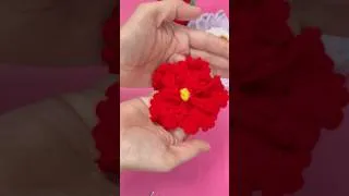 Thumbnail: Hibiscus crochet #crochet #shorts #flowercrochet