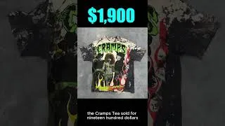 Thumbnail: These Vintage Tees Sold For Thousands! High Selling Vintage T-shirts On eBay. #vintage #clothing