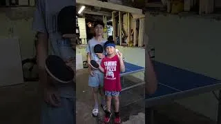 Thumbnail: Logan enjoys playing Table Tennis with his big brother LJ