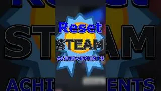 Thumbnail: How To Reset Steam Achievements #achievement #steam
