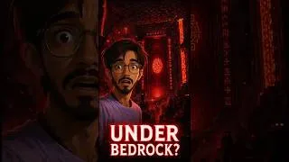 Thumbnail: Minecraft Players Found A Door UNDER Bedrock…😲 #shorts