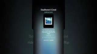 Thumbnail: Headhunter's Greed