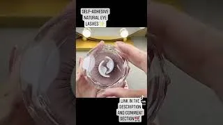 Thumbnail: Self-Adhesive Natural Eye Lashes #shorts #shopeefinds