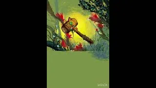 Thumbnail: Redwood Hammer Flesh and Blood Extended Art Procreate Practice 6
