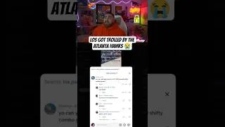 Thumbnail: Los got trolled by the Atlanta Hawks 😭 #lospollostv #shorts