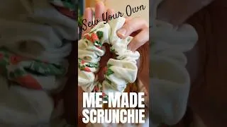 Thumbnail: Fastest, Neatest DIY Scrunchie #diyscrunchie #burritomethod #handmadescrunchie #sewingprojects