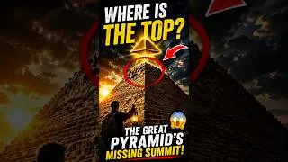 Thumbnail: Why The Summit Of The Great PYRAMID is MISSING 😱
