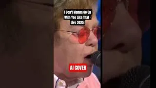 Thumbnail: 👆Full Video👆 #eltonjohn #live #ai #music #cover #80s