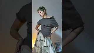 Thumbnail: new drape top sample :) will start writing the pattern soooooon