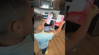 Thumbnail: Lesson on Moses and the Red Sea 🌊 #craft #homeschooling #bible #biblestudy #firstgrade #reading