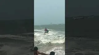 Thumbnail: From papa ki pari to husband’s queen #jetski #bagabeach #goa #shorts