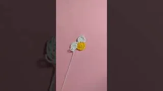 Thumbnail: How to Crochet a Daffodil 🌼 #shorts