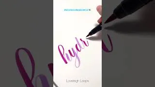 Thumbnail: The Basic Calligraphy Strokes #calligraphy